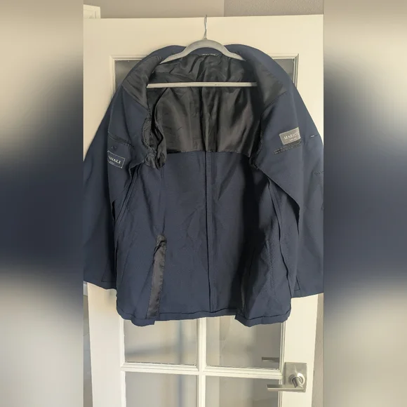 Canali Pure Wool Navy Sport Coat